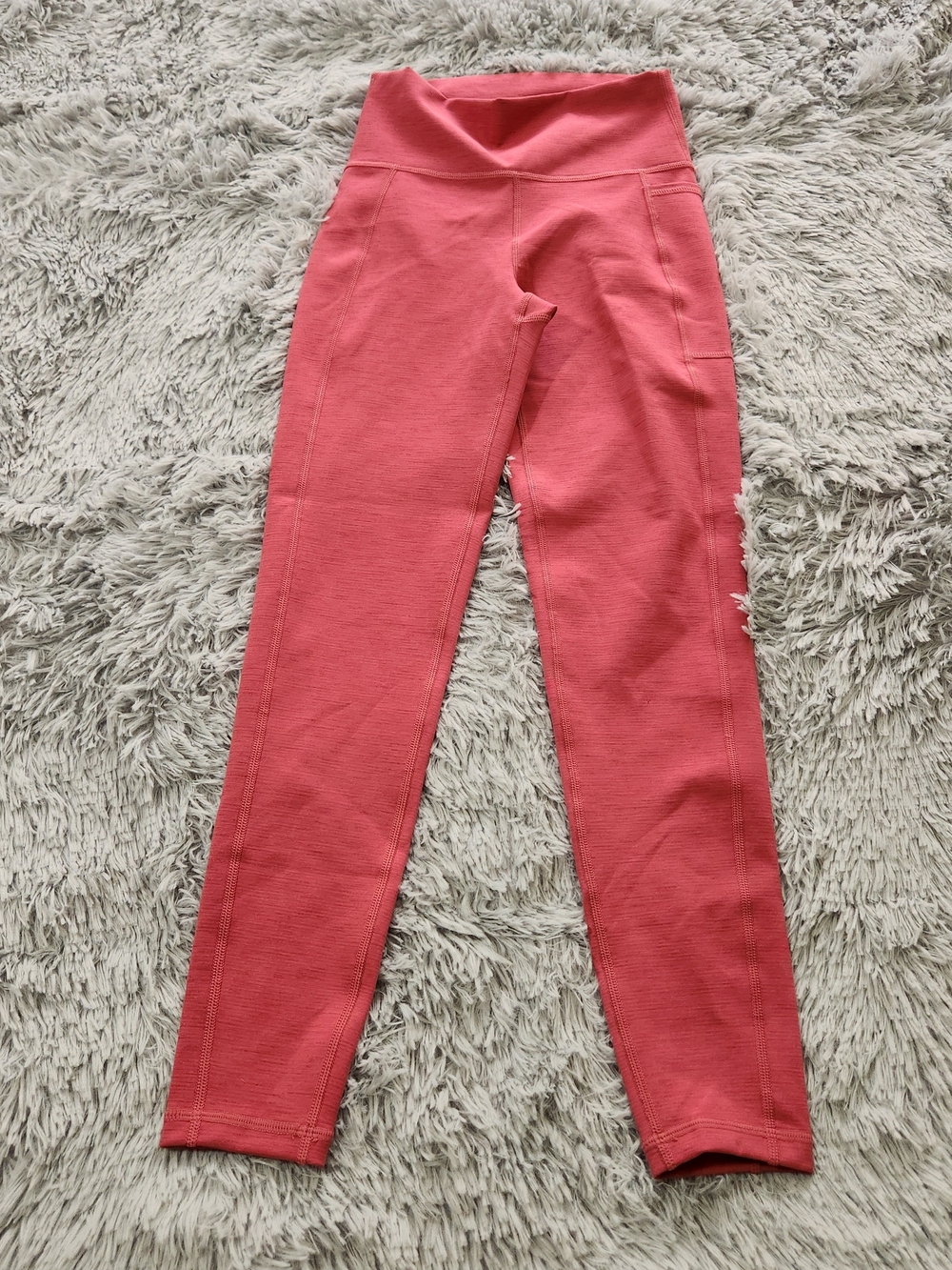 Sweaty Betty Salmon Pink Super Sculpt 7/8 Length Leggings